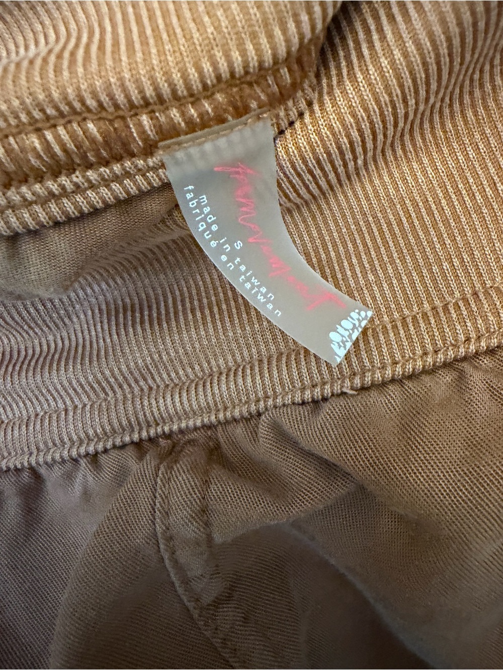 Free People movement vapor pants small brown harem bottoms active lounge - Picture 3 of 6